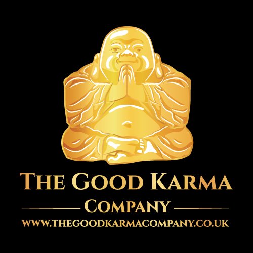 The Good Karma Company Logo Black