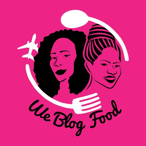 We Blog Food Logo Pink